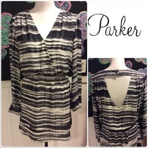 Black and white Parker dress